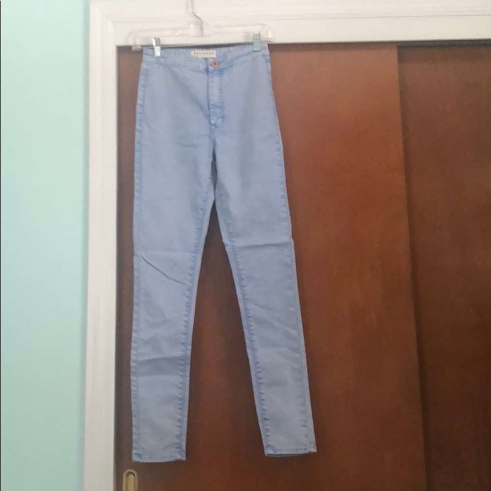 High rise denim jeans-ultra high rise